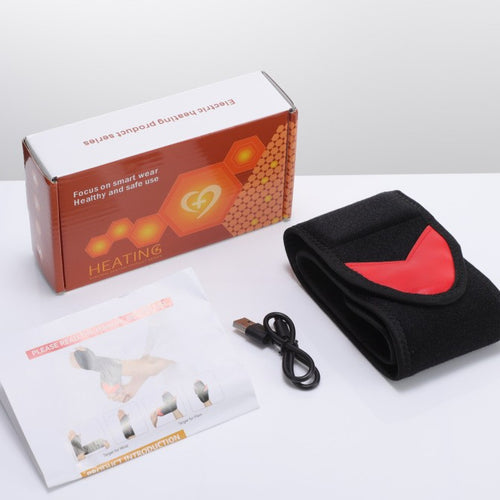 Wrist Wrap package contents with box, manual, and charging cable